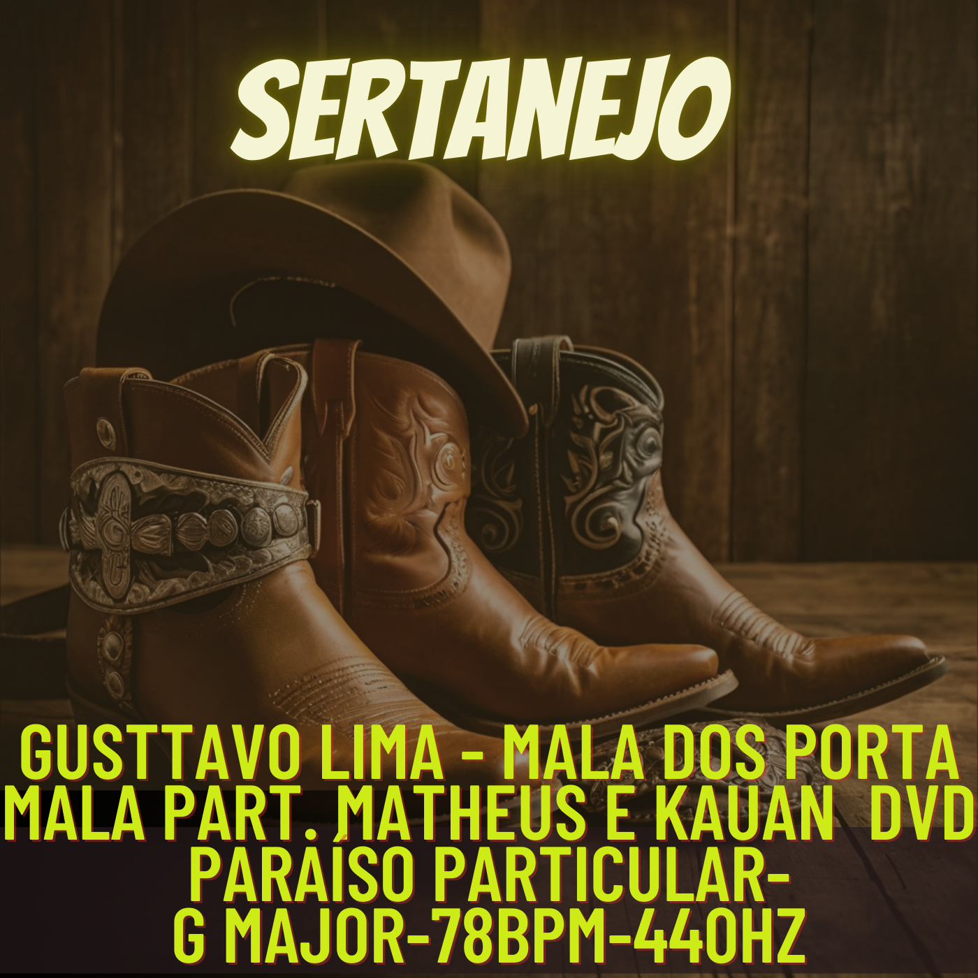 Gusttavo Lima - Mala dos Porta Mala part. Matheus e Kauan DVD Paraíso Particular-G major-78bpm-440hz