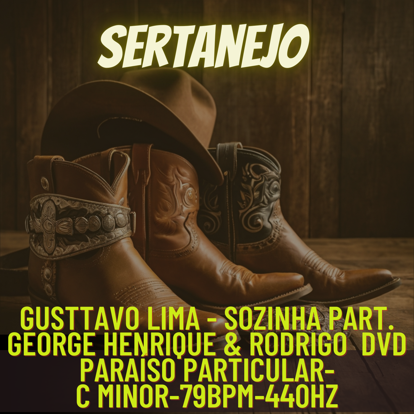 Gusttavo Lima - Sozinha Part. George Henrique & Rodrigo DVD Paraíso Particular-C minor-79bpm-440hz