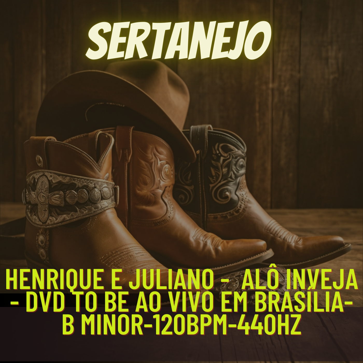 Henrique e Juliano - ALÔ INVEJA - DVD To Be Ao Vivo Em Brasília-B minor-120bpm-440hz