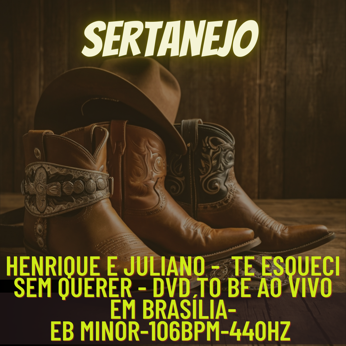 Henrique e Juliano - TE ESQUECI SEM QUERER - DVD To Be Ao Vivo Em Brasília-Eb minor-106bpm-440hz (1)