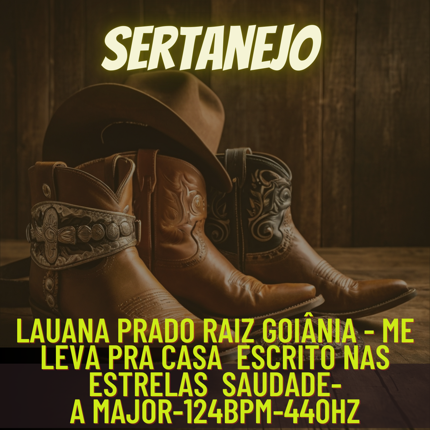 Lauana Prado Raiz Goiânia - Me Leva Pra Casa Escrito Nas Estrelas Saudade-A major-124bpm-440hz