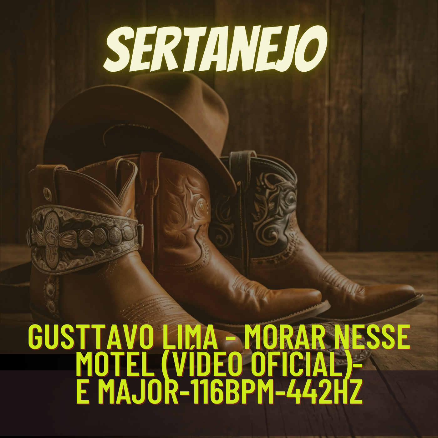 GUSTTAVO LIMA - MORAR NESSE MOTEL (VÍDEO OFICIAL)-E major-116bpm-442hz