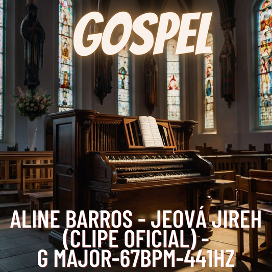Aline Barros - Jeová Jireh (Clipe Oficial)-G major-67bpm-441hz
