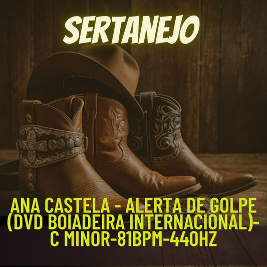 Ana Castela - Alerta de Golpe (DVD Boiadeira Internacional)-C minor-81bpm-440hz